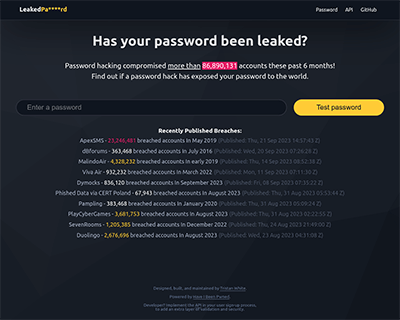 leakedpassword.com preview